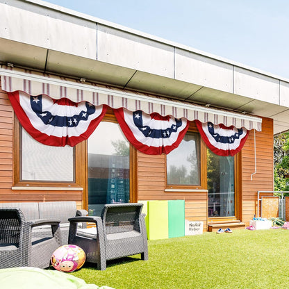 American Flag - Stars and Stripes Bunting (1 Piece, 2 x 4 Feet)